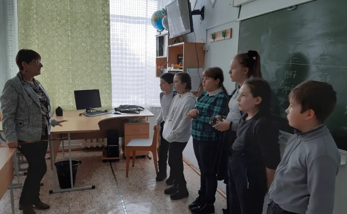 Зязева Е. В. рассказывает о музее