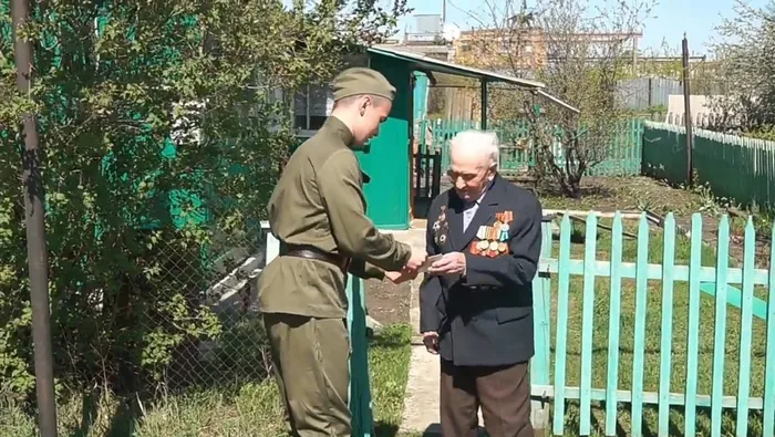 9 мая, адресное поздравление ветеранов