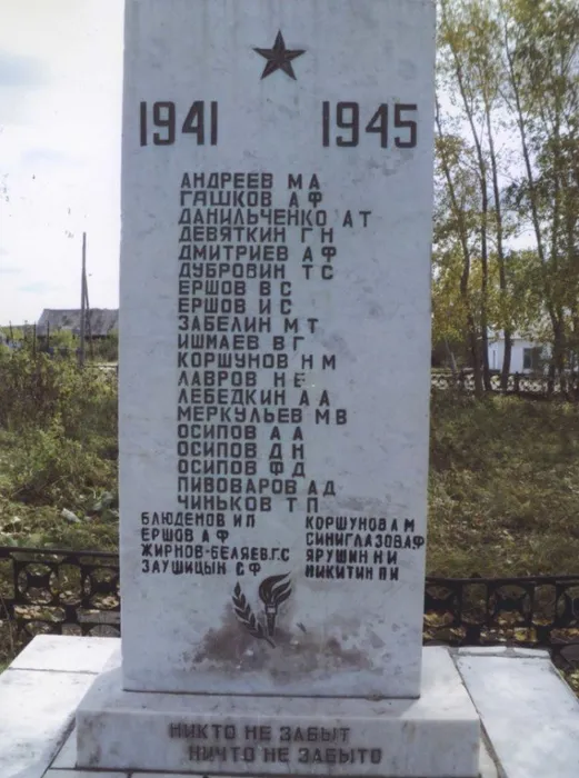 Депутатский, памятник в сквере, 1975